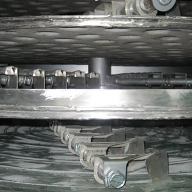 Triomadóir pláta leanúnach plg